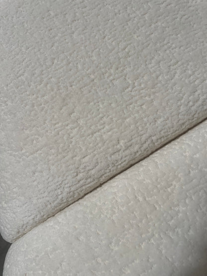 Le Croissant Modern Curved Sofa in White