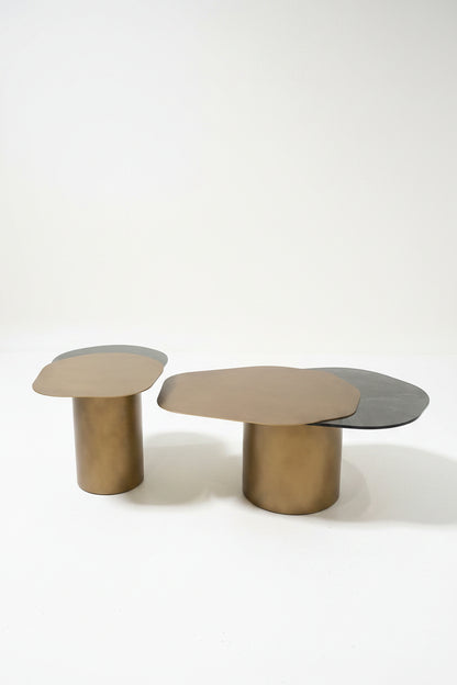 Modern Irregular 43" Kaylee Coffee Table