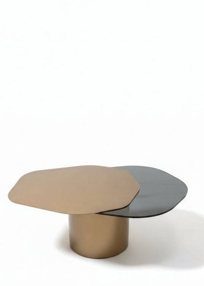 Modern Irregular 43" Kaylee Coffee Table