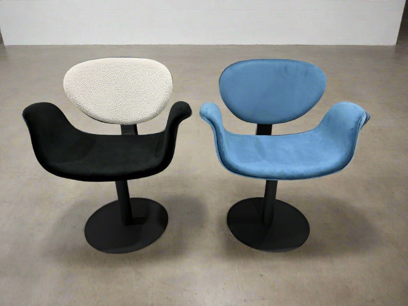 Tulip Swivel Chair in Blue