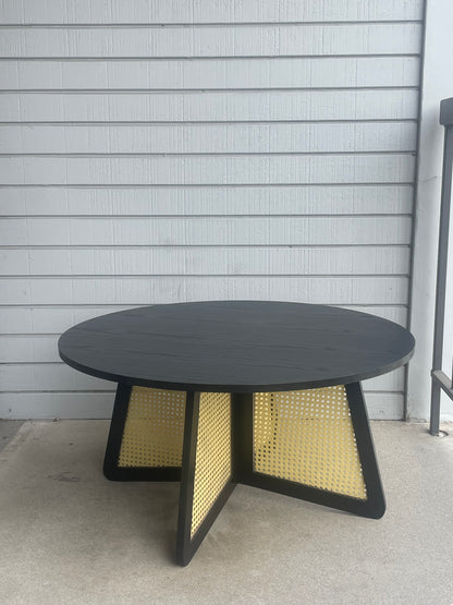 rattan coffee table