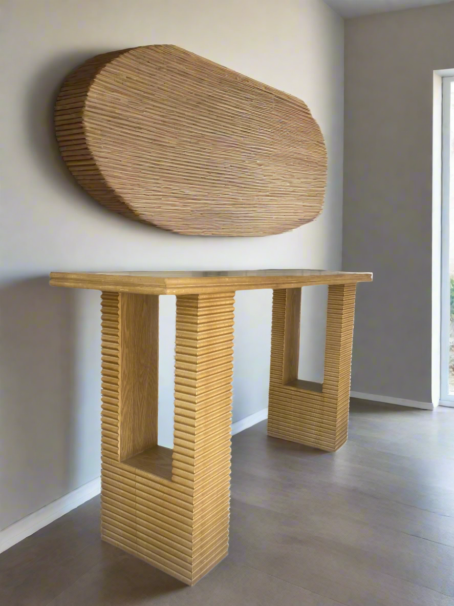 high console table