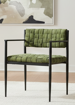 Milano Side Chair in Green