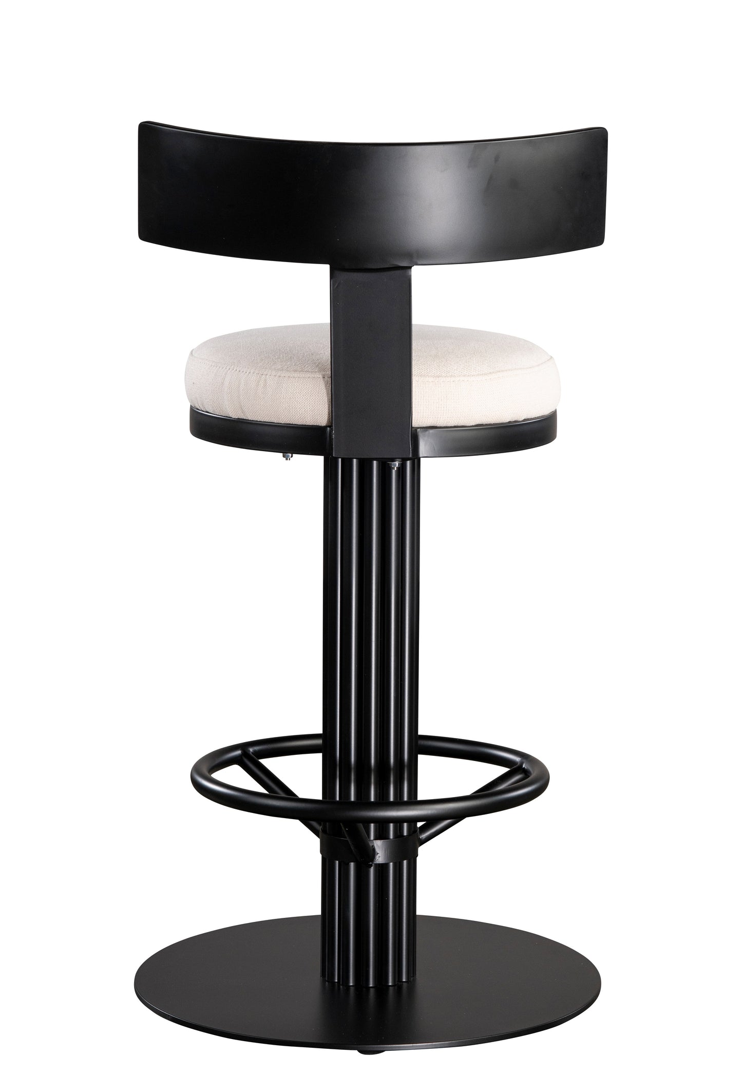 Oscar Swivel 26" Black Counter Chair