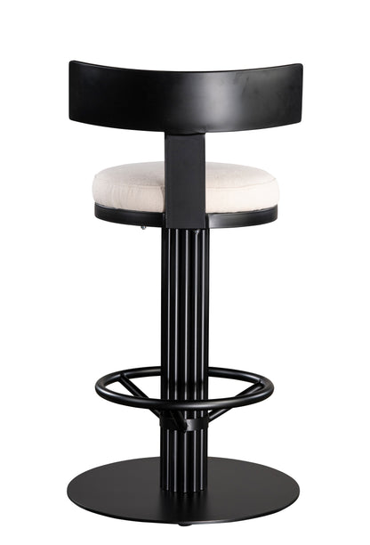 Oscar Swivel 26" Black Counter Chair
