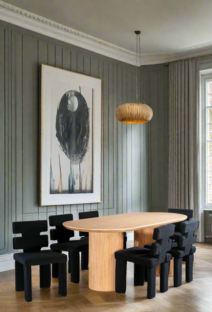 Mya Dining Chair in Black