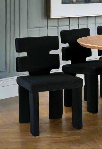 Mya Dining Chair in Black