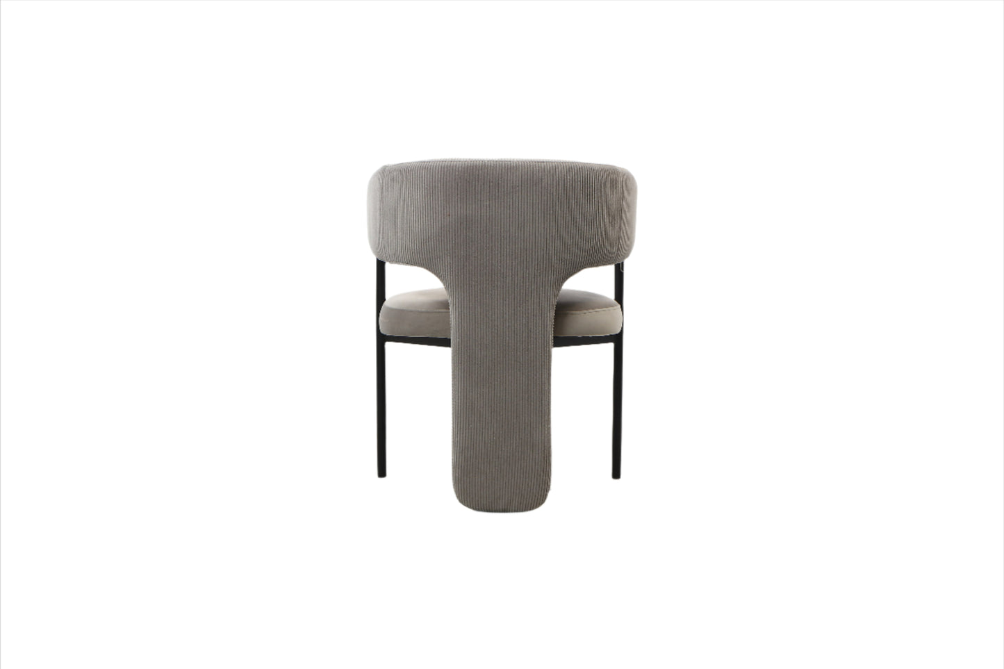 Sabrina Dining Armchair Chair in Gray