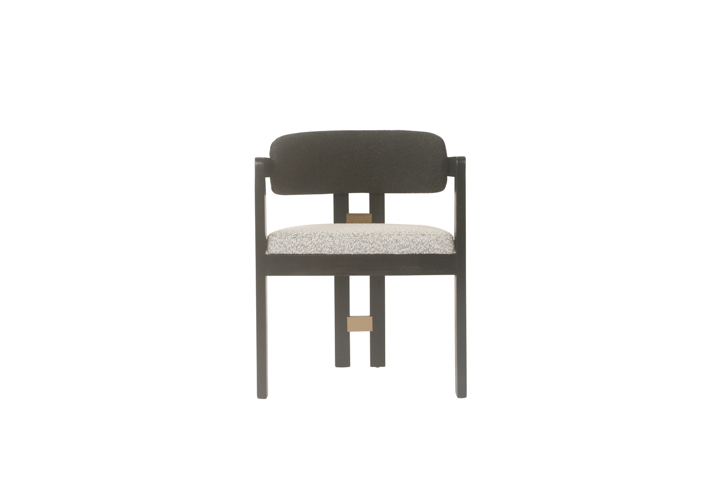 Conan Round Gold Dining Table Set for 6