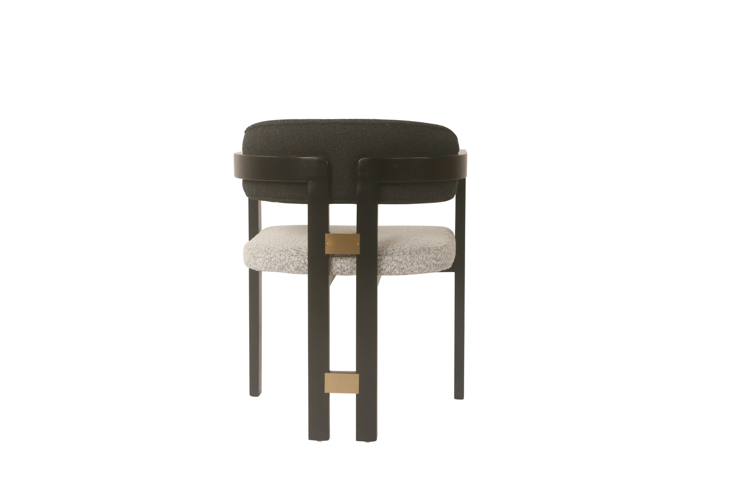 Conan Round Gold Dining Table Set for 6