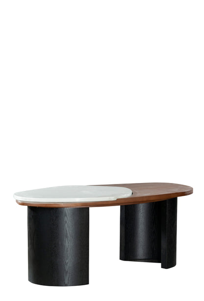 oval coffee table