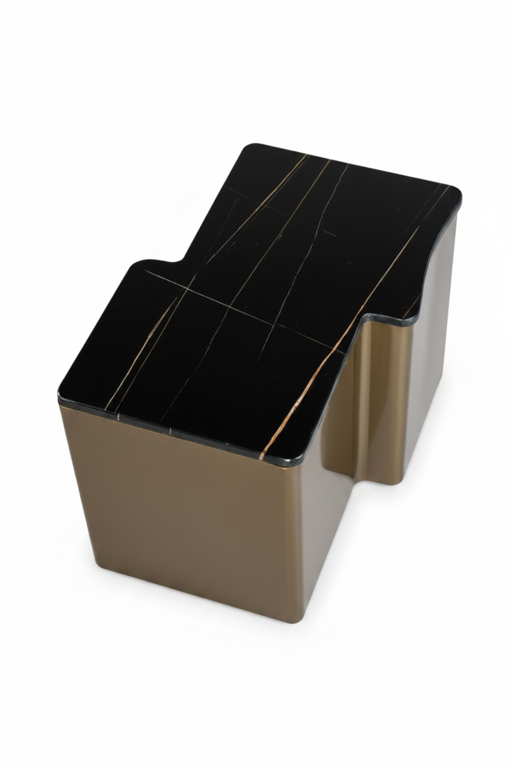 irregular shape end table