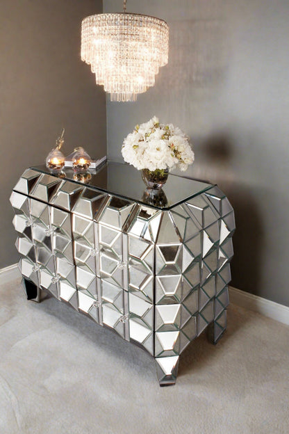 Modern statement accent chest