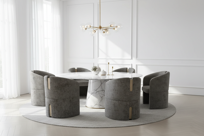 modern brown dining chairs