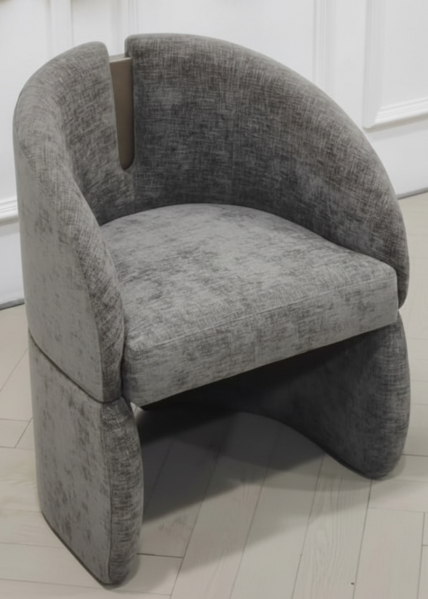 chenille velvet dining chair