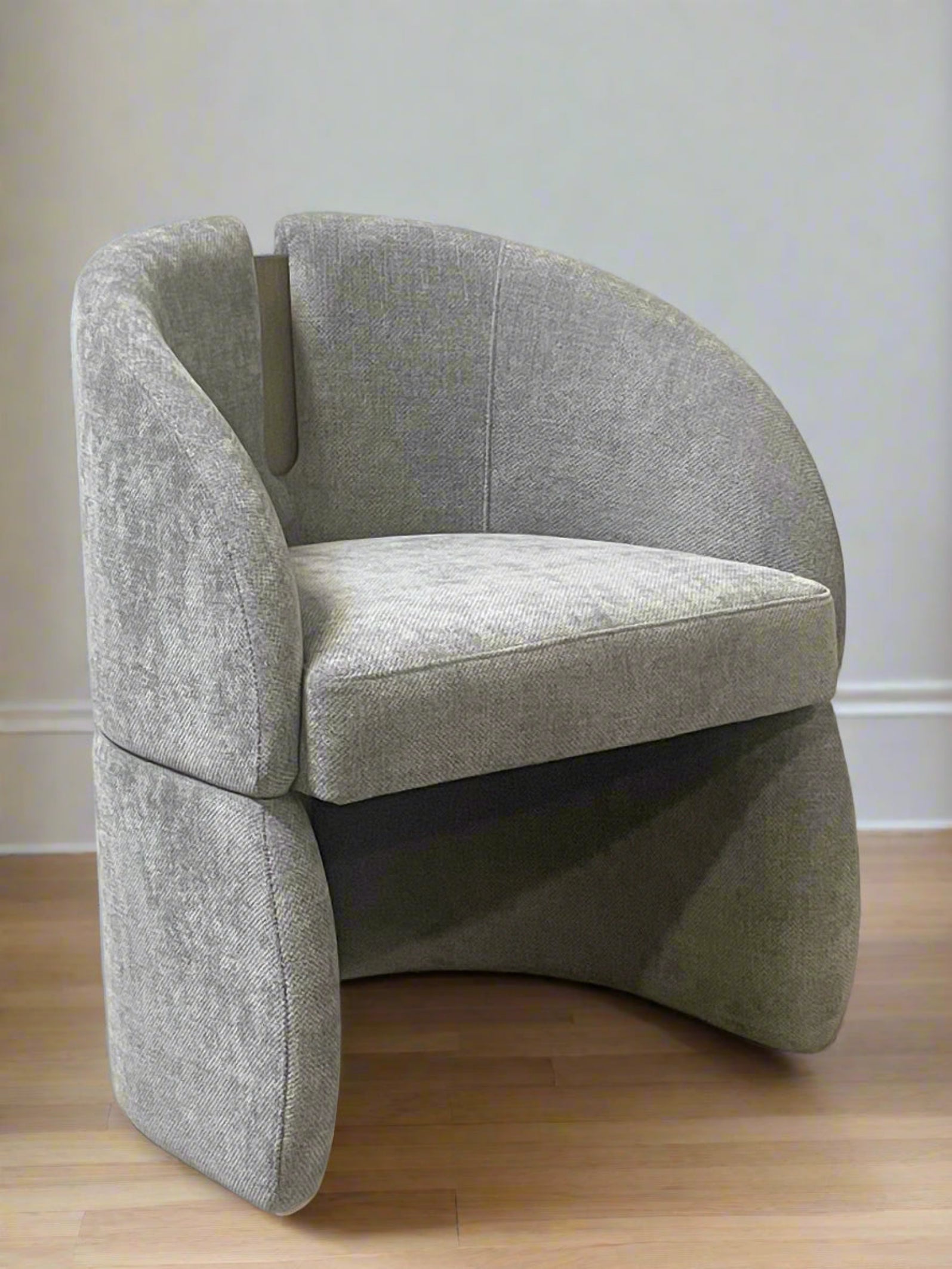 gray velvet armchairs for dining room