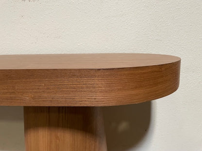 natural wood console by Statements by J