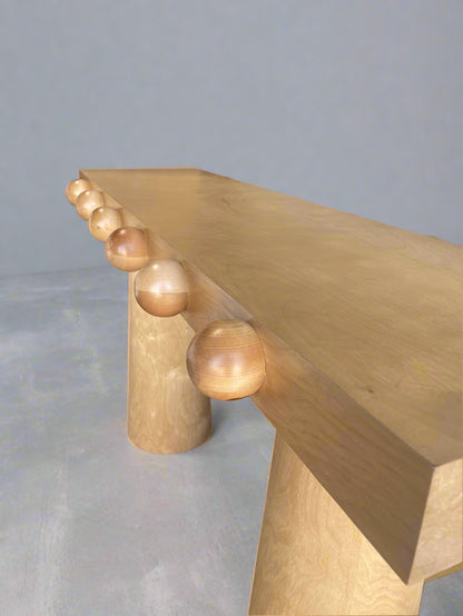 unique wood-console tables