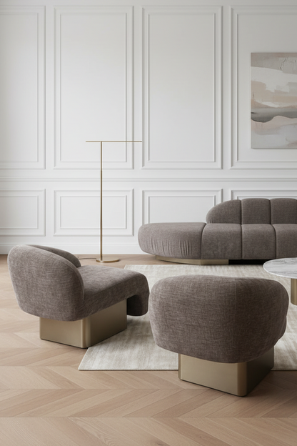 modern living room seating set