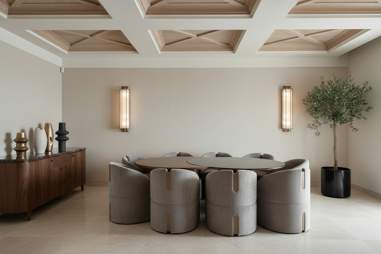 Bently Gray and Gold Armchair Dining Chair