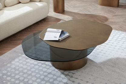 irregular modern coffee table