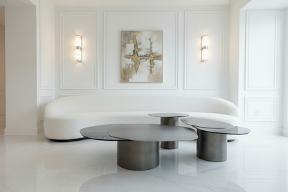 modern living room cloud coffee table set