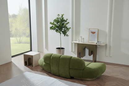 sofa that loos good from the back