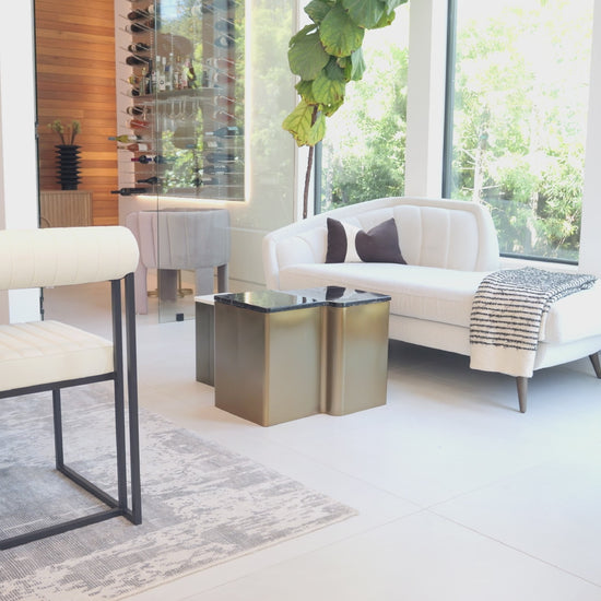 marble coffee table set