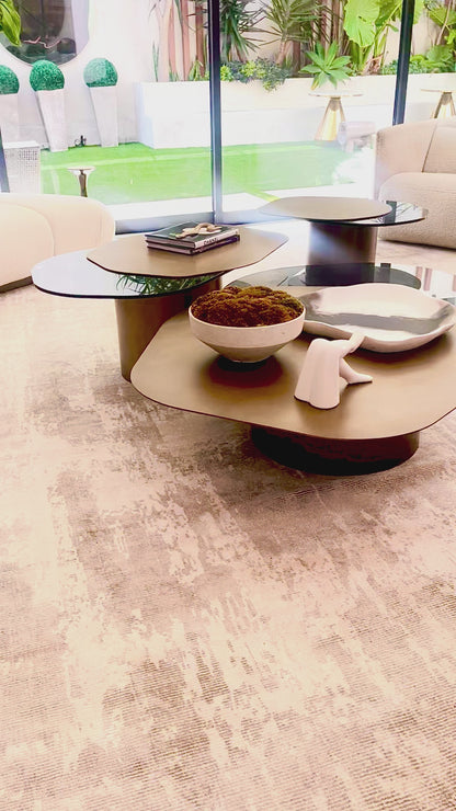 set of 3 luxury coffee table set