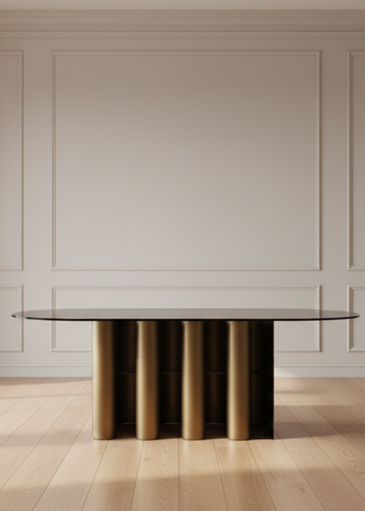 architectural dining table 