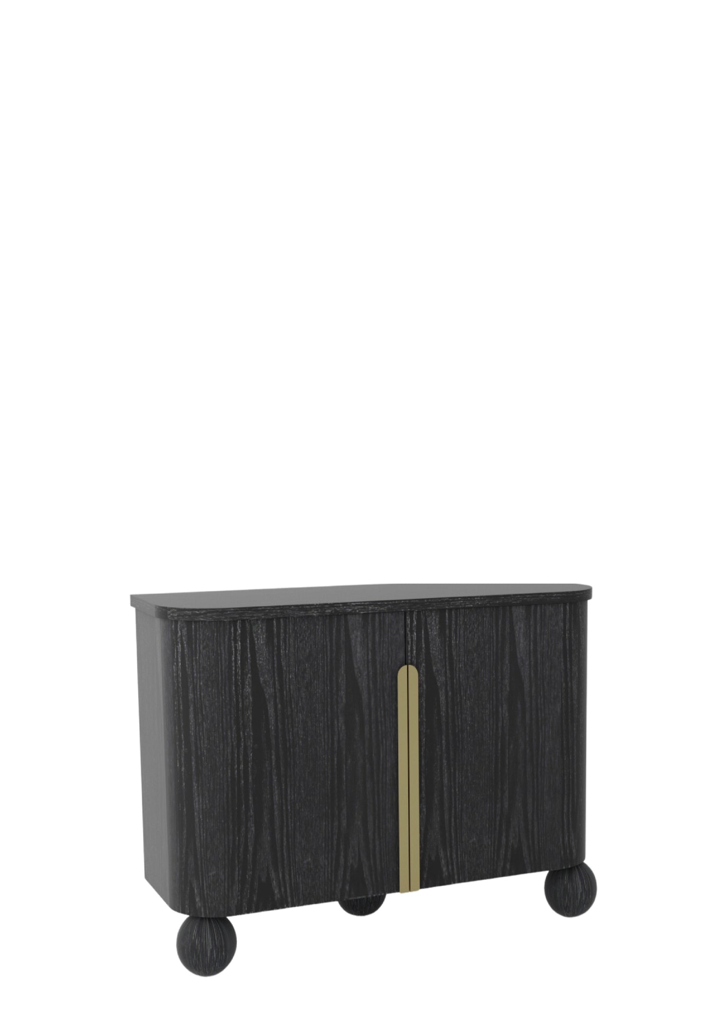 black and gold nightstand