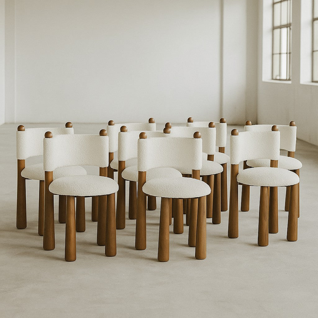 Cone legs modern dining chairs by Statements by J