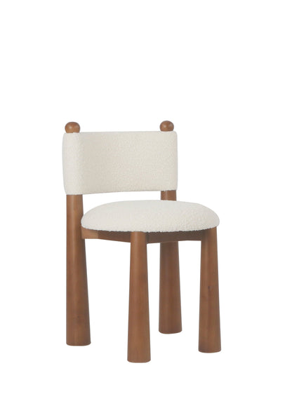 Talia white wooden dining chair by Statements by J