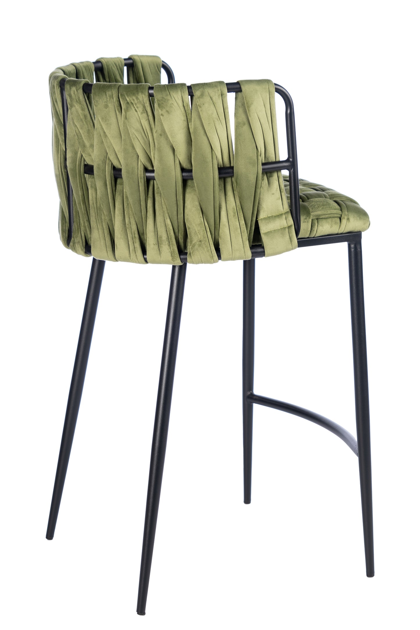 modern green counter stool