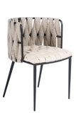 Milano Dining Chair in Off White