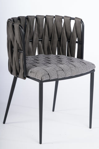 Milano Dining Chair in Gray
