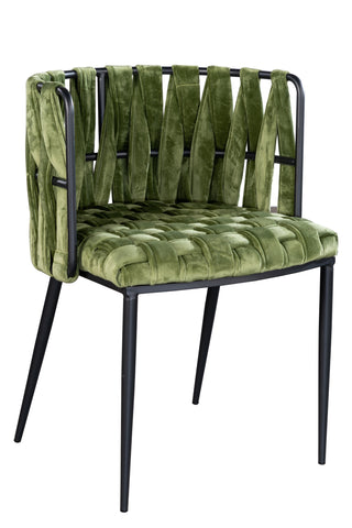 Milano Dining Chair in Green-PRE_ORDER