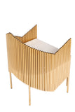 Crespo Gold Accent Chair