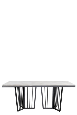 A71-Derek Marble Top Dining Table