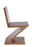 Zig Zag Chair in Brown-PRE-ORDER