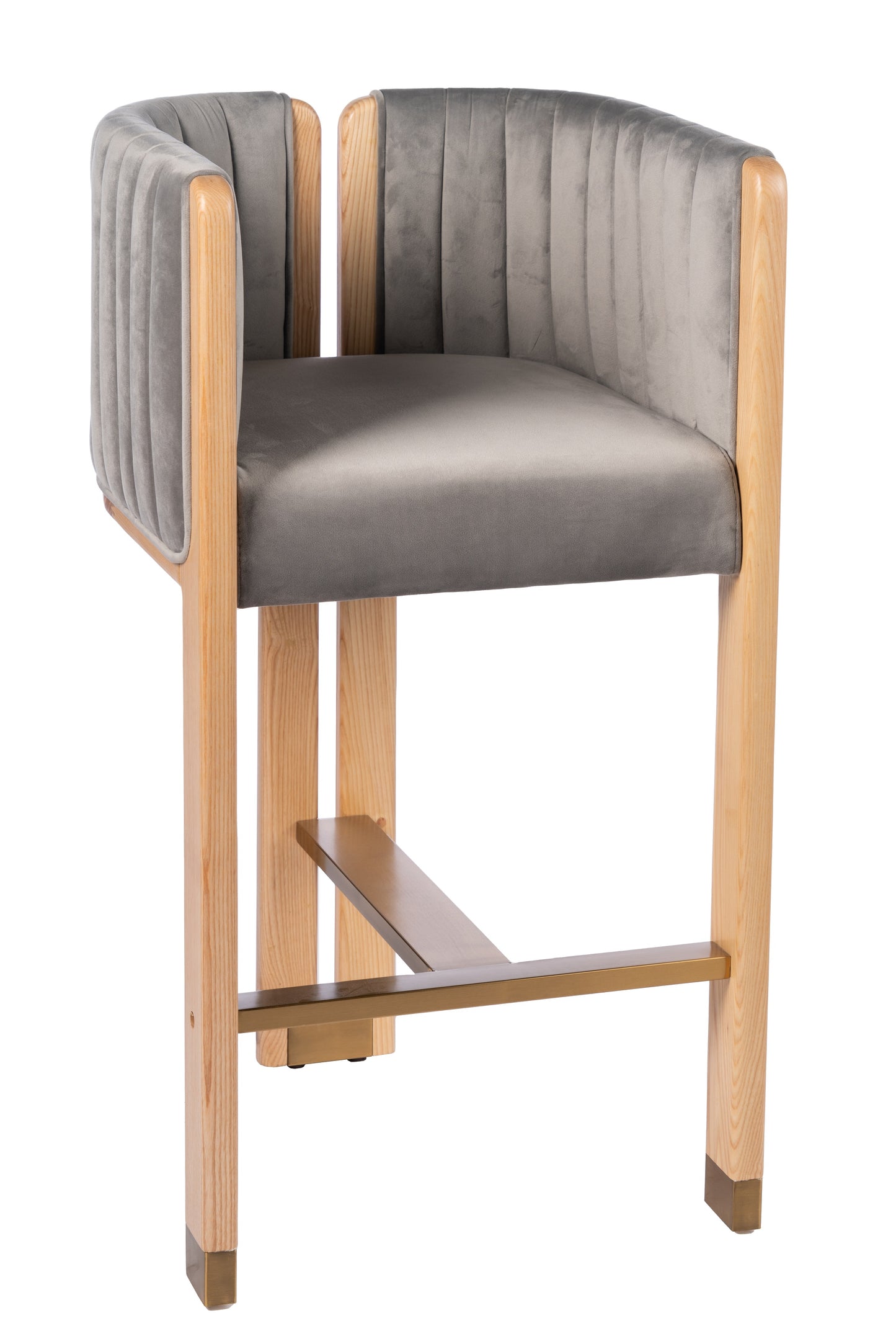 Monaco Counter Chair in Gray