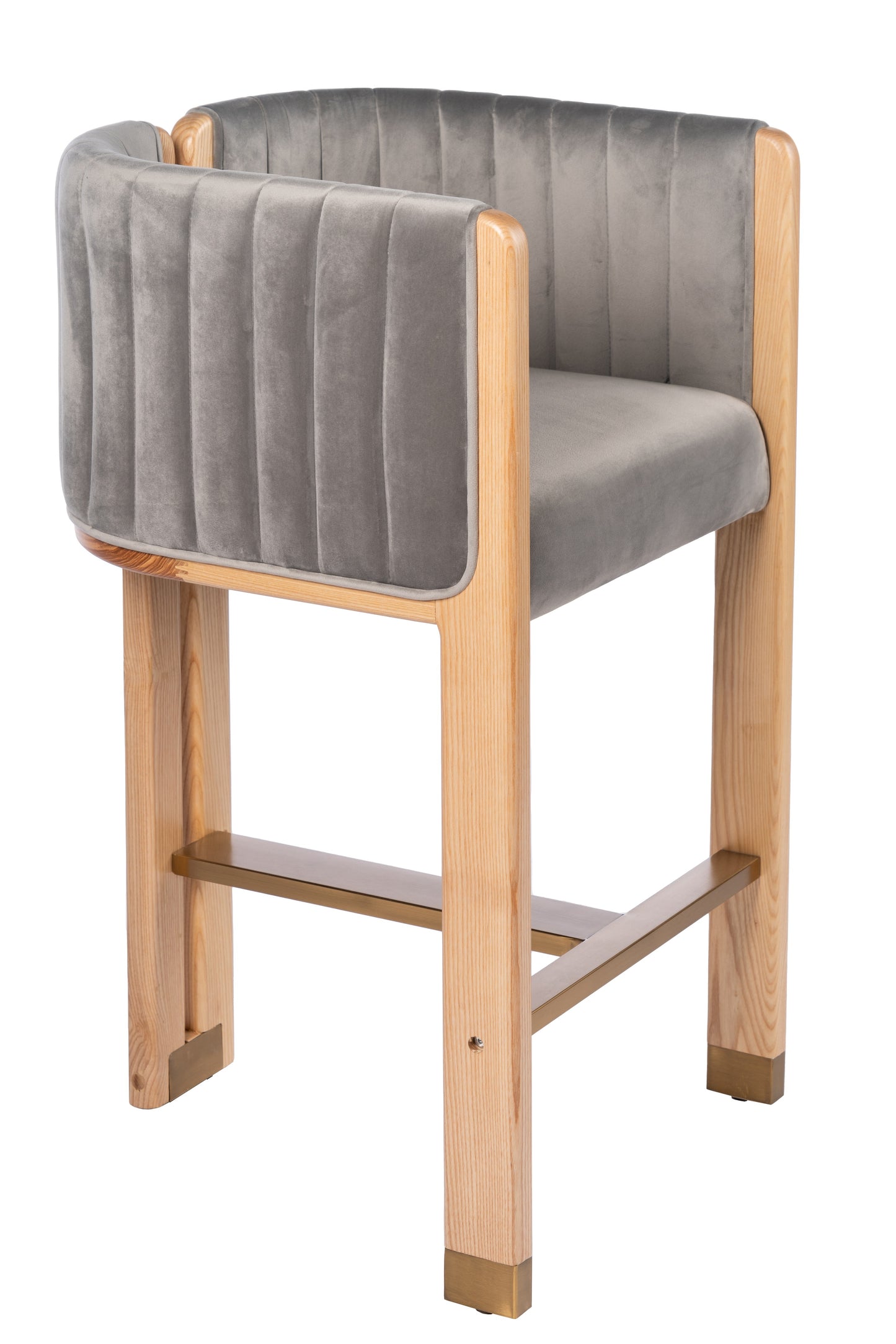 Monaco Counter Chair in Gray