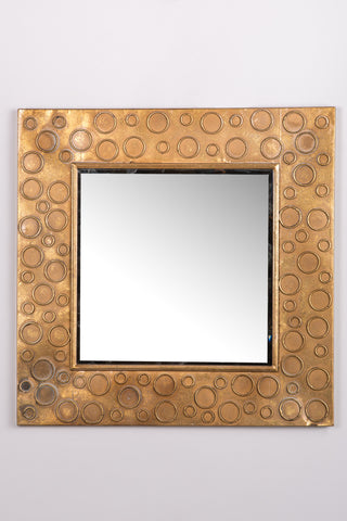 Petit Circle Mirror Gold