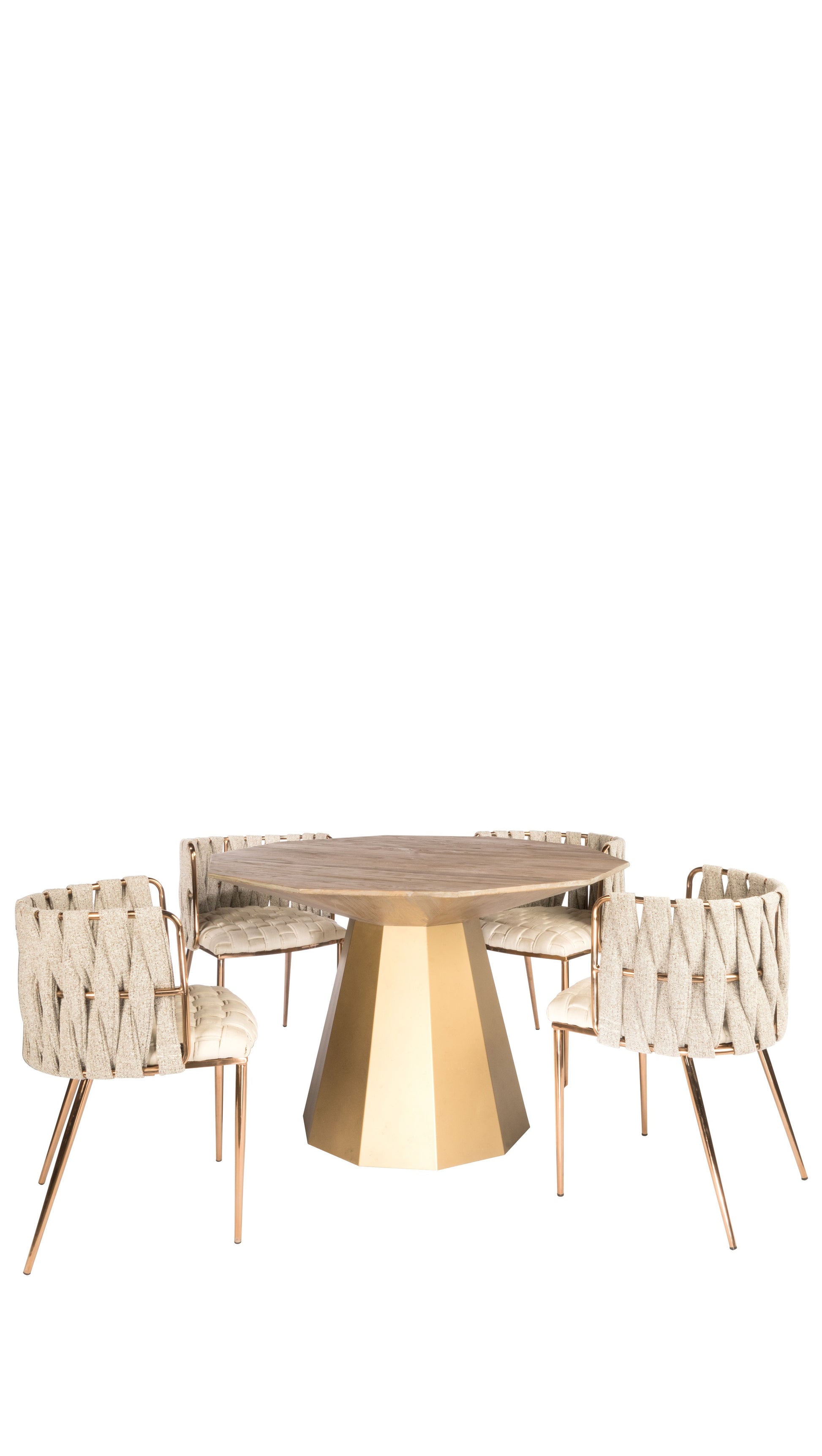 contemporary dining table set