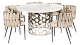 Milano Dining Chair in Off White