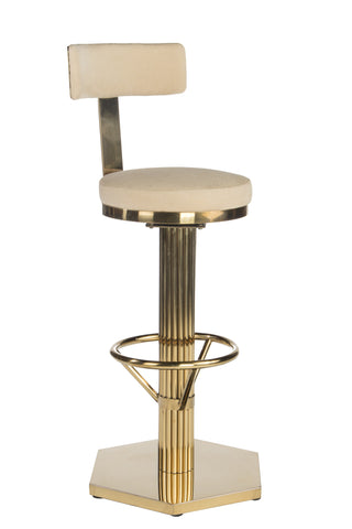 Oscar Swivel Gold Counter /Bar Chair-PRE-ORDER