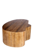 Portia Wood Free firm Coffee Table-Showroom Sample
