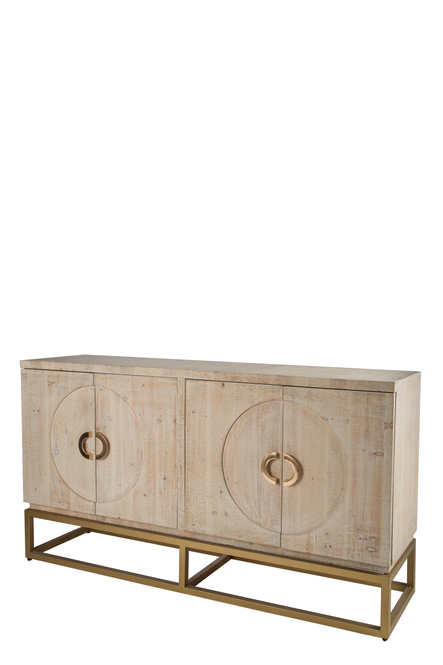 Toretto Sideboard with gold legs