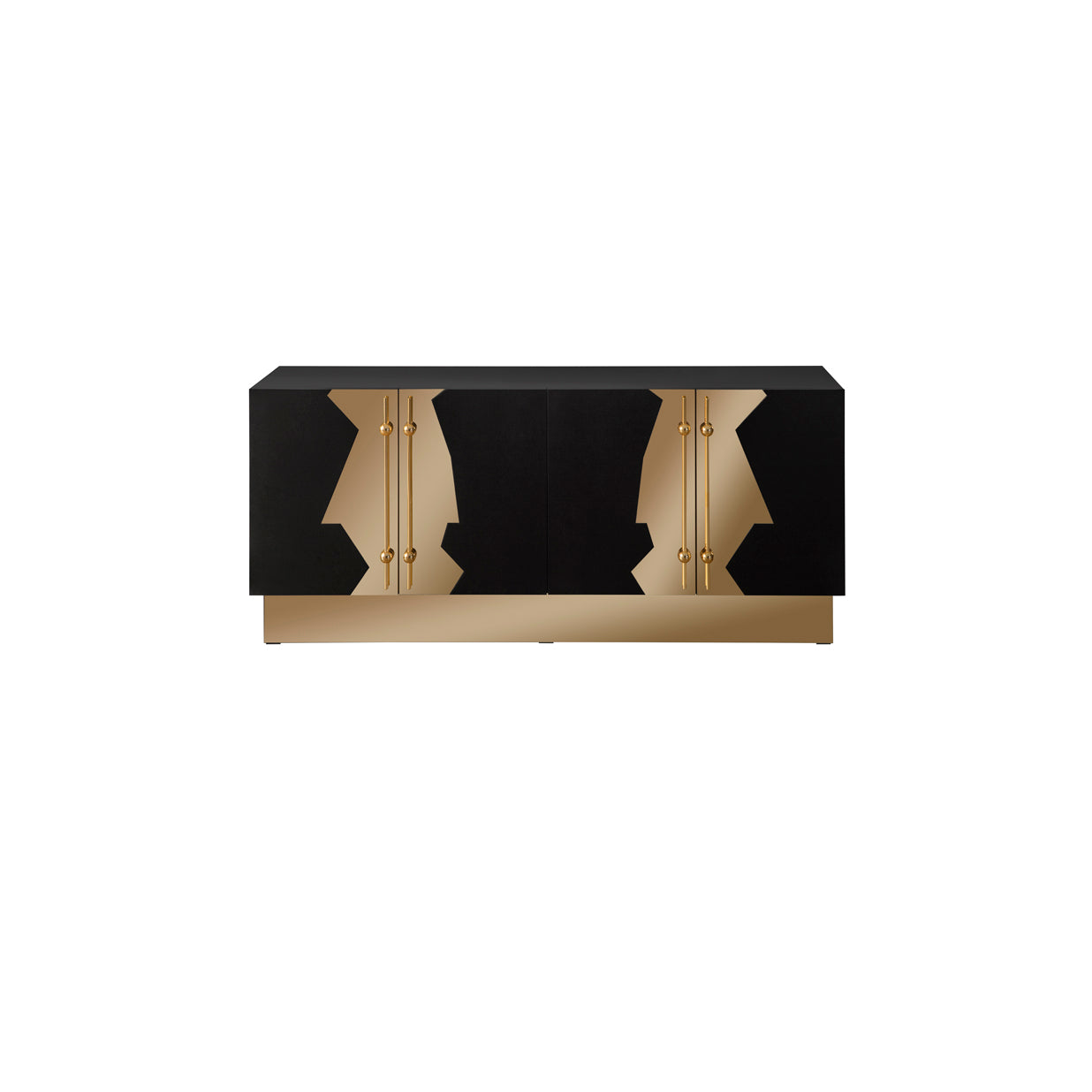 Callista Sideboard in Black and Gold