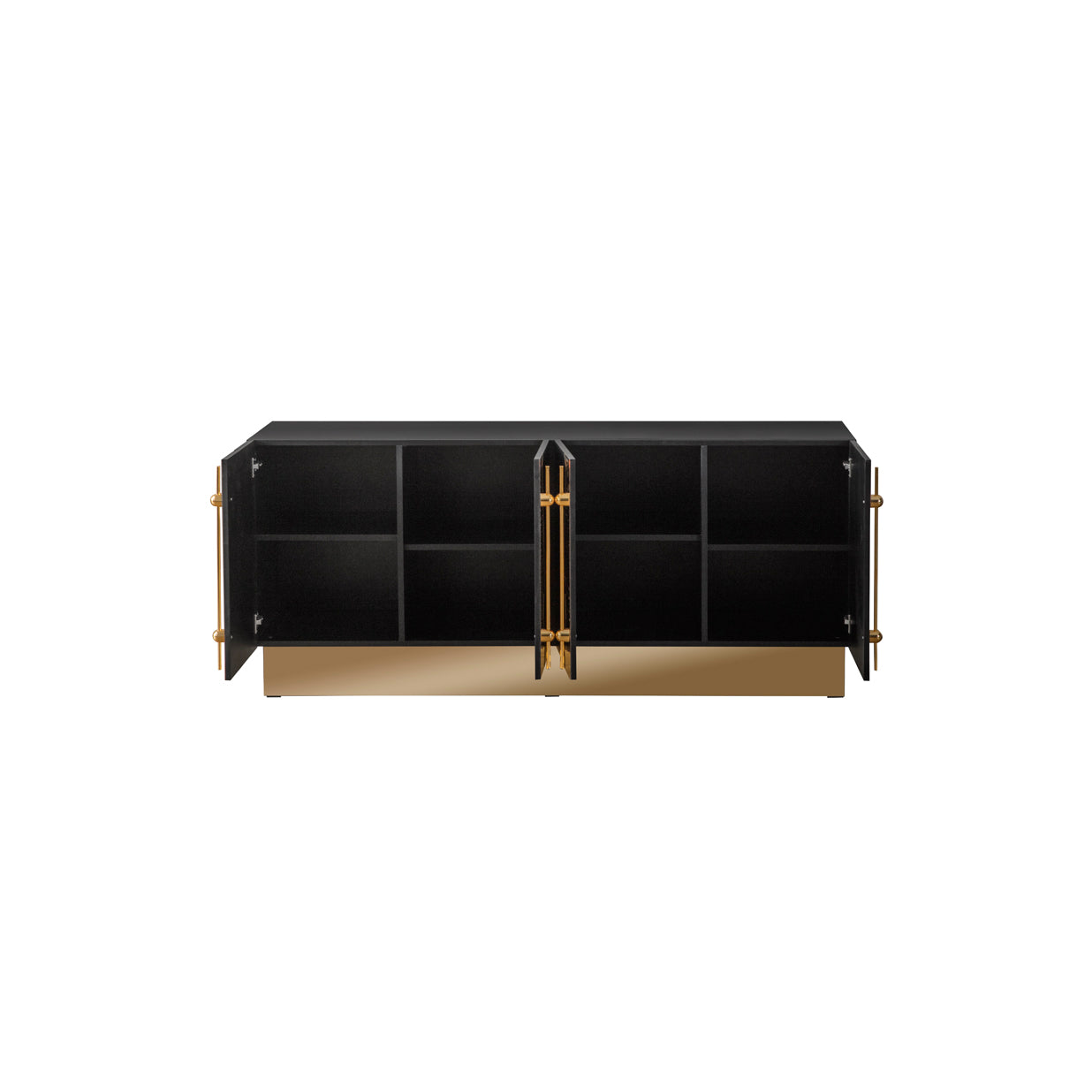 Callista Sideboard in Black and Gold